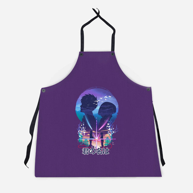 Our Soul Still Connected-unisex kitchen apron-dandingeroz