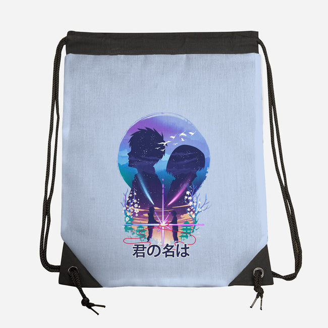 Our Soul Still Connected-none drawstring bag-dandingeroz