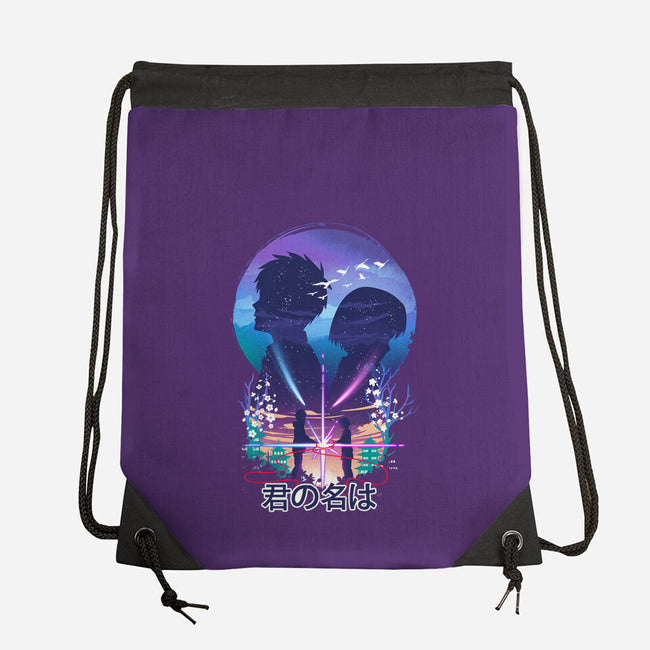 Our Soul Still Connected-none drawstring bag-dandingeroz