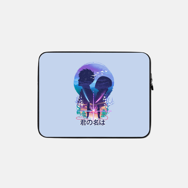 Our Soul Still Connected-none zippered laptop sleeve-dandingeroz