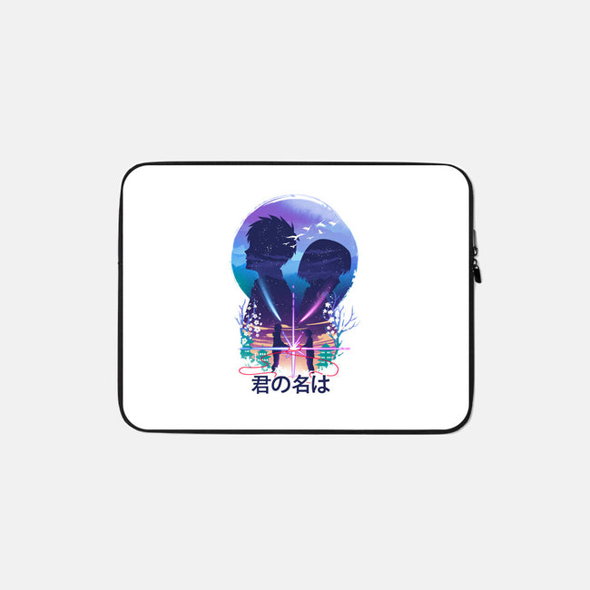 Our Soul Still Connected-none zippered laptop sleeve-dandingeroz
