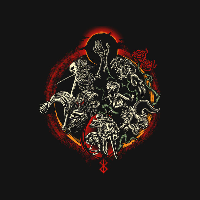 Berserker-none removable cover w insert throw pillow-Fearcheck