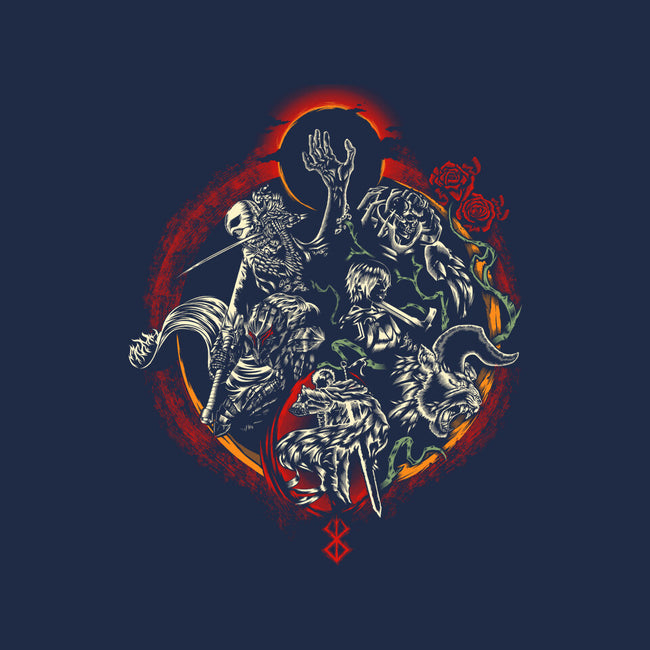 Berserker-none removable cover w insert throw pillow-Fearcheck