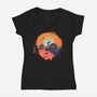 Spice of Life-womens v-neck tee-Ionfox