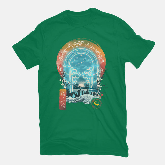 Magical Landscape-womens basic tee-dandingeroz
