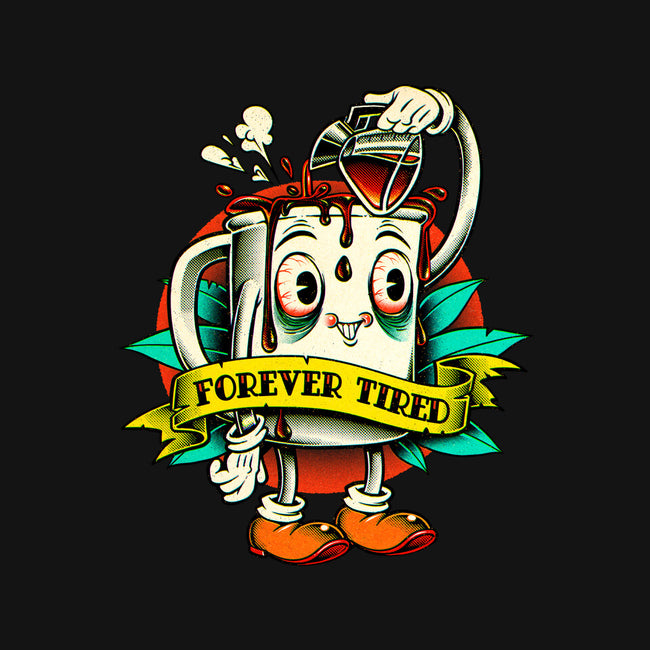 Forever Tired-none beach towel-andremuller.art