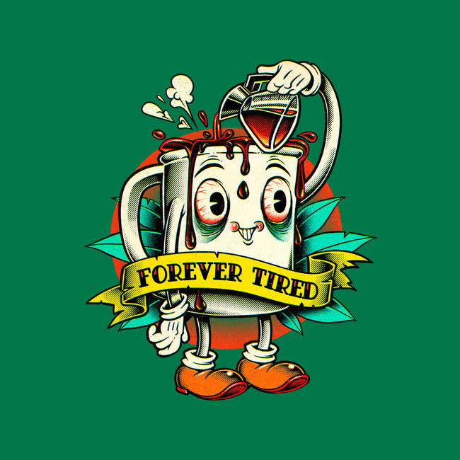 Forever Tired-none fleece blanket-andremuller.art