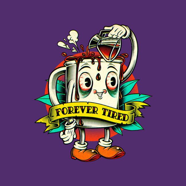 Forever Tired-none beach towel-andremuller.art