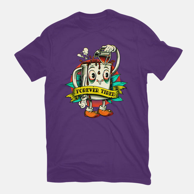 Forever Tired-youth basic tee-andremuller.art