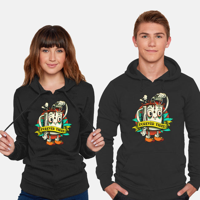 Forever Tired-unisex pullover sweatshirt-andremuller.art