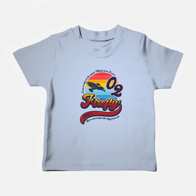Can't Take the Sky-baby basic tee-DrMonekers