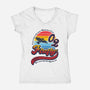 Can't Take the Sky-womens v-neck tee-DrMonekers