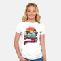 Can't Take the Sky-womens fitted tee-DrMonekers