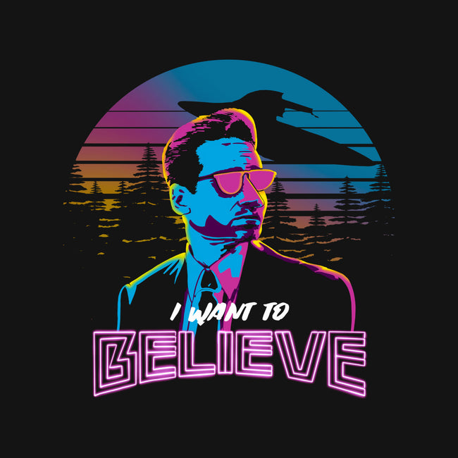 Mulder Believes-none stretched canvas-Feilan