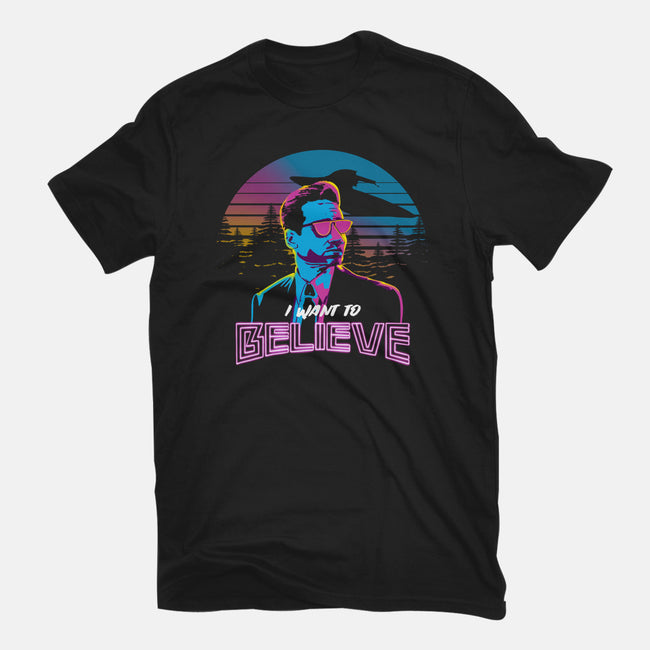 Mulder Believes-womens fitted tee-Feilan
