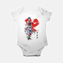 Keyblade Master Aqua-baby basic onesie-DrMonekers