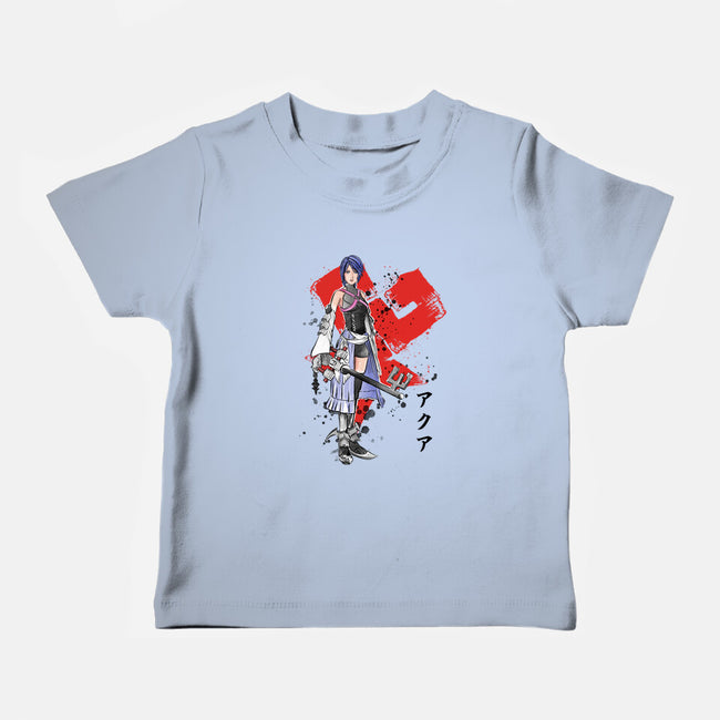 Keyblade Master Aqua-baby basic tee-DrMonekers