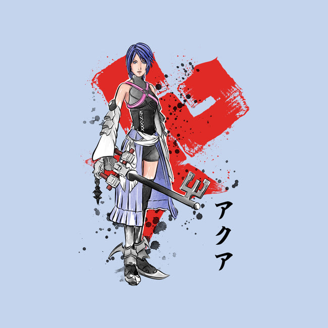 Keyblade Master Aqua-unisex basic tee-DrMonekers