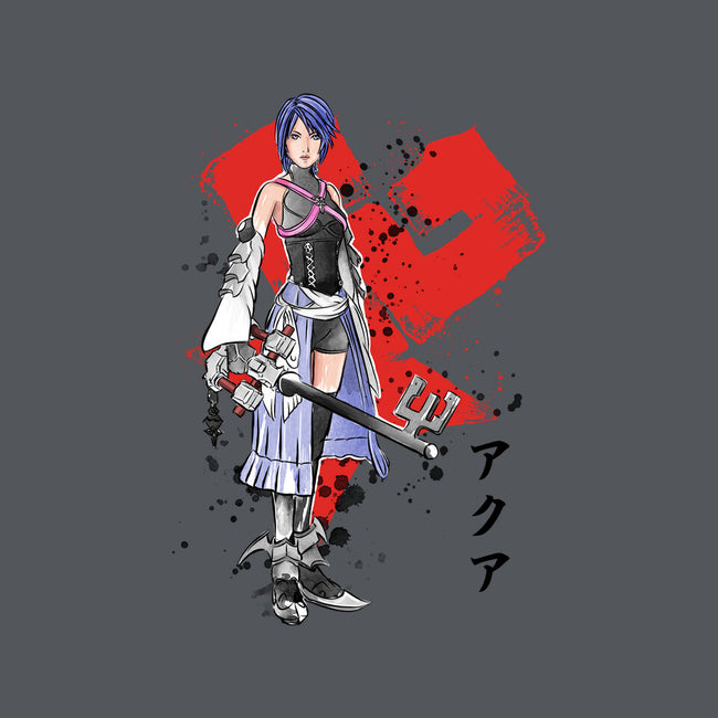 Keyblade Master Aqua-unisex basic tee-DrMonekers