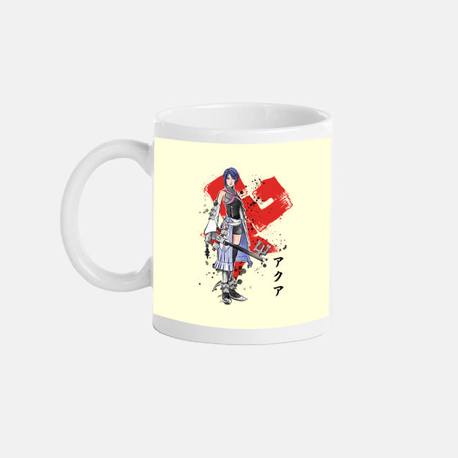 Keyblade Master Aqua-none glossy mug-DrMonekers