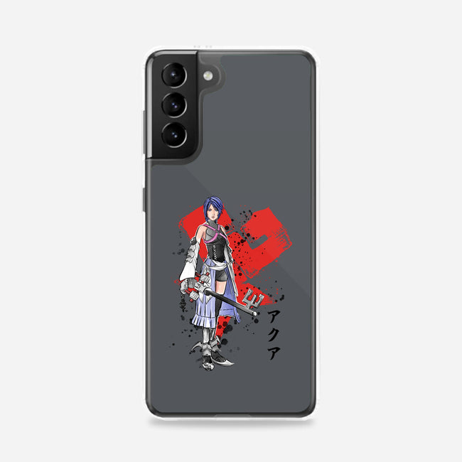 Keyblade Master Aqua-samsung snap phone case-DrMonekers