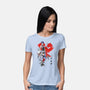 Keyblade Master Aqua-womens basic tee-DrMonekers