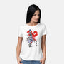 Keyblade Master Aqua-womens basic tee-DrMonekers