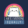 Equally Hate-none removable cover w insert throw pillow-xMorfina