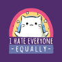 Equally Hate-none removable cover w insert throw pillow-xMorfina