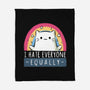 Equally Hate-none fleece blanket-xMorfina