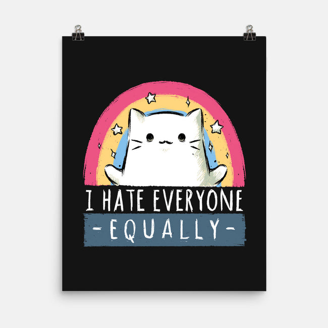 Equally Hate-none matte poster-xMorfina