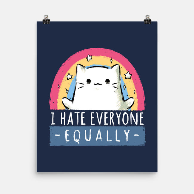 Equally Hate-none matte poster-xMorfina