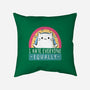 Equally Hate-none removable cover w insert throw pillow-xMorfina
