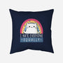 Equally Hate-none removable cover w insert throw pillow-xMorfina