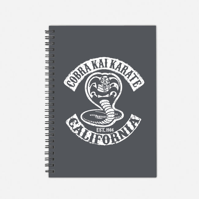 Cobra Kai Karate-none dot grid notebook-dalethesk8er