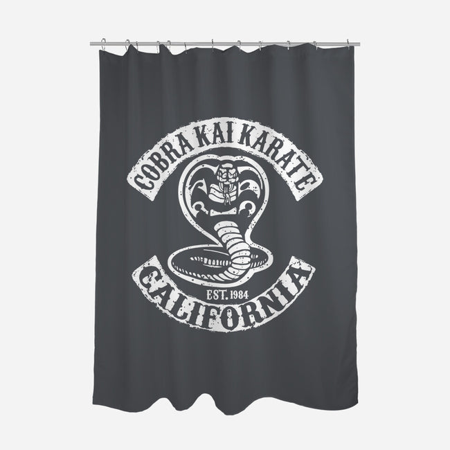 Cobra Kai Karate-none polyester shower curtain-dalethesk8er