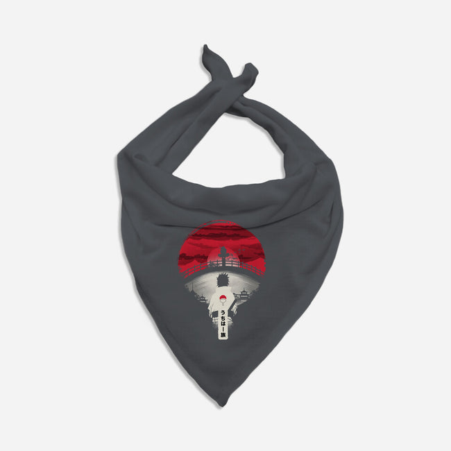 Uchiha Night-dog bandana pet collar-dandingeroz