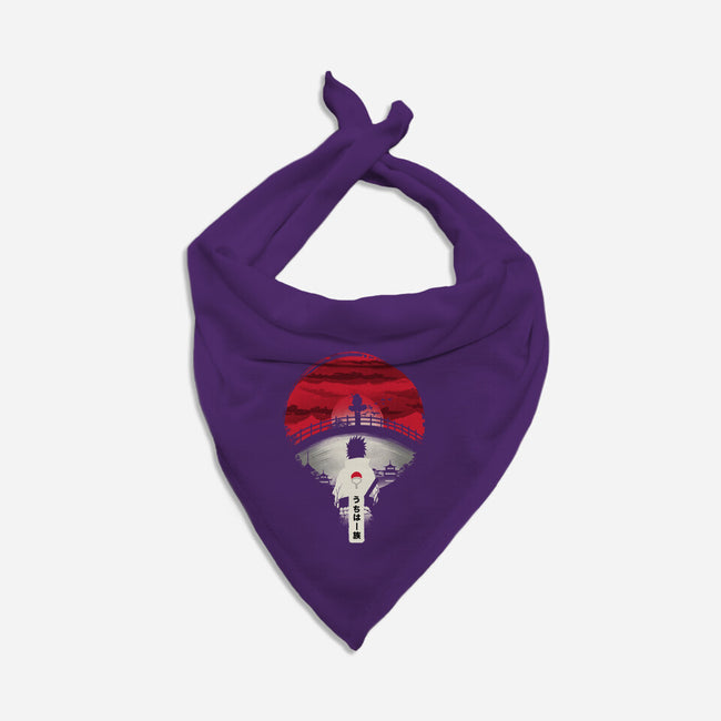 Uchiha Night-dog bandana pet collar-dandingeroz