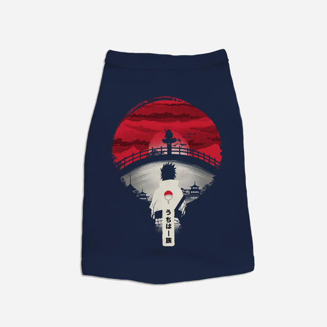 Uchiha Night-dog basic pet tank-dandingeroz