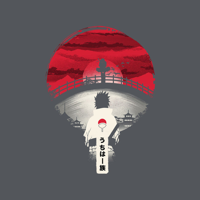 Uchiha Night-womens v-neck tee-dandingeroz
