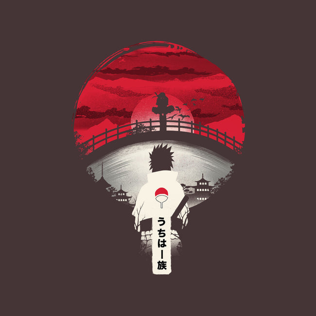 Uchiha Night-none removable cover w insert throw pillow-dandingeroz