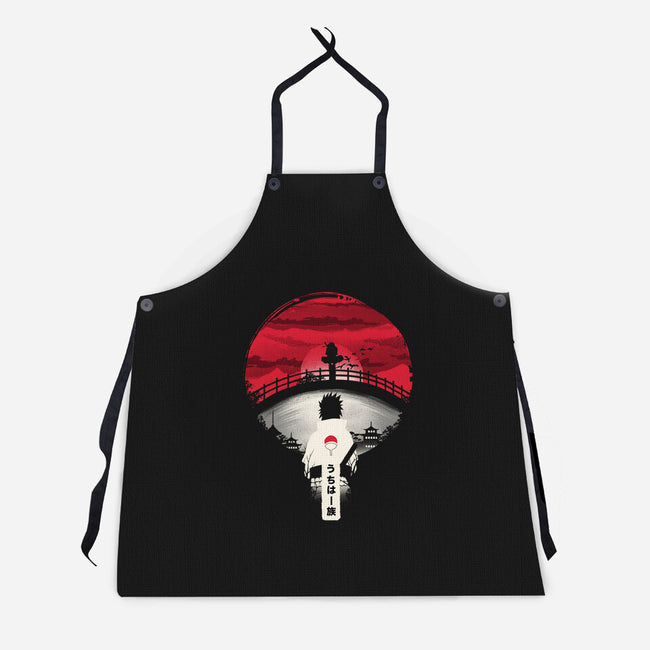 Uchiha Night-unisex kitchen apron-dandingeroz