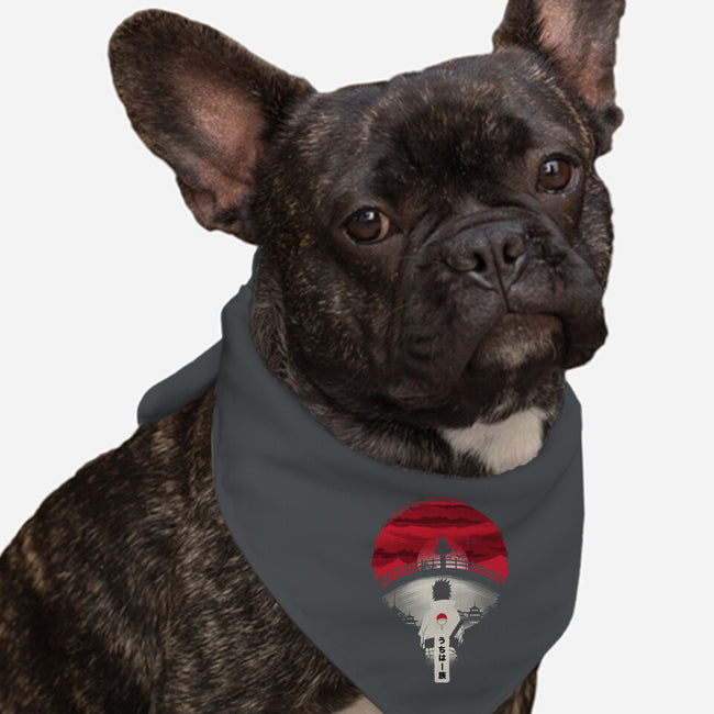 Uchiha Night-dog bandana pet collar-dandingeroz