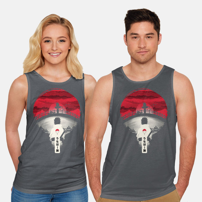 Uchiha Night-unisex basic tank-dandingeroz