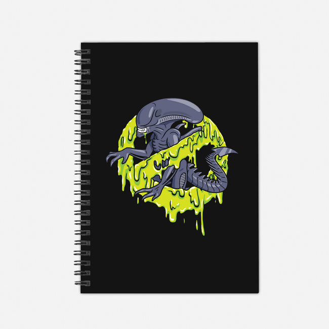 Alien Busters-none dot grid notebook-dalethesk8er