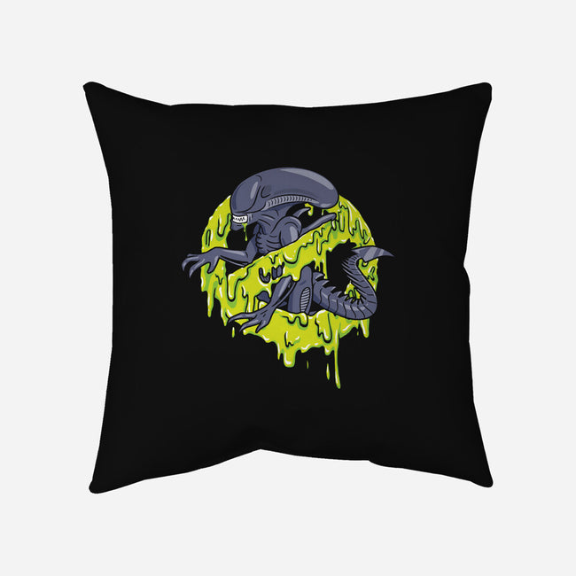 Alien Busters-none removable cover w insert throw pillow-dalethesk8er