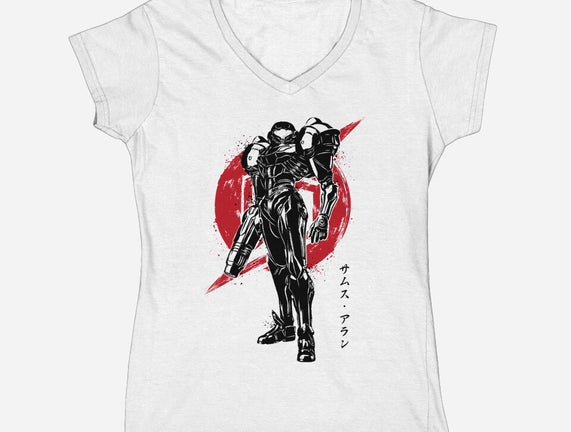 Galactic Bounty Hunter Sumi-E