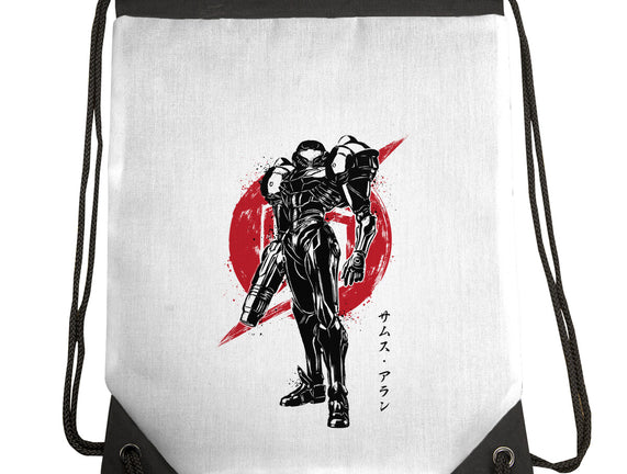 Galactic Bounty Hunter Sumi-E