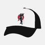 Galactic Bounty Hunter Sumi-E-unisex trucker hat-DrMonekers