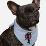 Galactic Bounty Hunter Sumi-E-dog bandana pet collar-DrMonekers